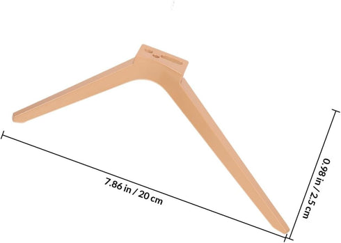 IMIKEYA 1pair Tabletop Tv Stand Mounting Brackets for Small Spaces Elegant Design for LCD Led Flat Screen Tvs Sturdy