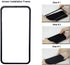 iPhone 14 Screen Protector Tempered Glass Screen(3 Pack) with Easy Installation frame.