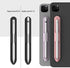 LOVE MEI Removable Silicone Holder for Apple Pencil 1st/2nd Generation, Strong Adhesive Magnetic Attach (Purple)