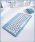 Keyboard Case for iPad Mini 5/4 with Mouse & Pencil Holder, Bluetooth, Pink