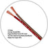 InstallGear 16 Gauge Speaker Wire (100ft - Red/Brown) for Car Speakers, Home Theater, Surround Sound