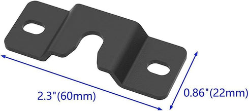 ZYAMY 2-Pack Soundbar Mounting Brackets for TV Installation