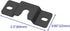 ZYAMY 2-Pack Soundbar Mounting Brackets for TV Installation