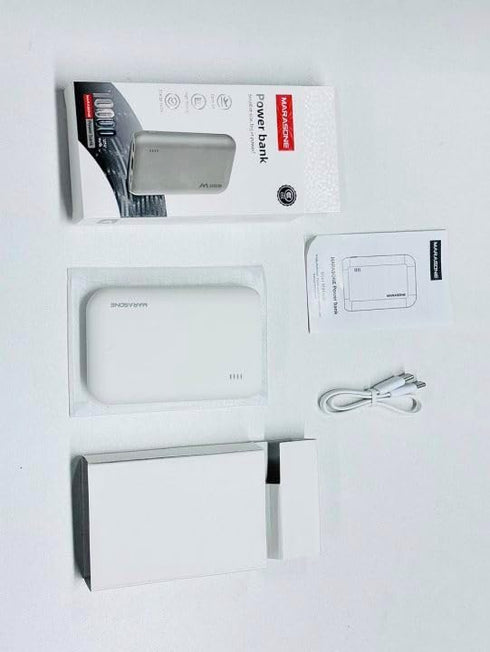 Marasone Charger,Slimmest 10000mAh 22.5W Pack 16 15 14 13 S22 S21 Portable PD Fast Power Bank, USB C in&Out High-Speed