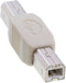 Cmple - USB B to B Adapter USB 2.0 Male to Male Coupler