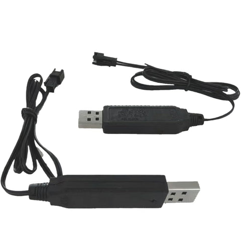 Generic 3.7V SM-2P 2 Pack RC Toy Charger Cable for Li-Po - Plug for Mini RC Cars, Boats, Trucks