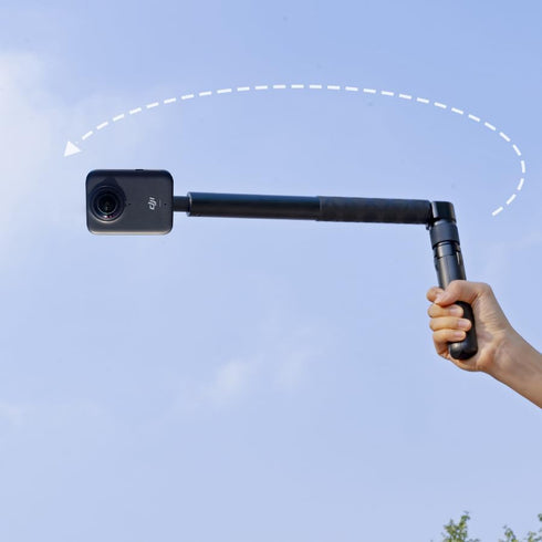 Generic Insta360 X5/X4, 3, GoPro,1/4" 6 lbs (47 inches) Bullet Time Handle Tripod Rotating Grip with Invisible Selfie