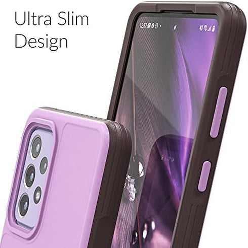Crave Slim Guard for Galaxy A52 Case, Shockproof Protection for Samsung Galaxy A52, Lilac