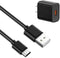 USB-C Charge Cable & Wall AC Adapter/Fast Charger for Beats Flex, Studio Buds, Sony, JBL, Bose, Raycon Earbuds
