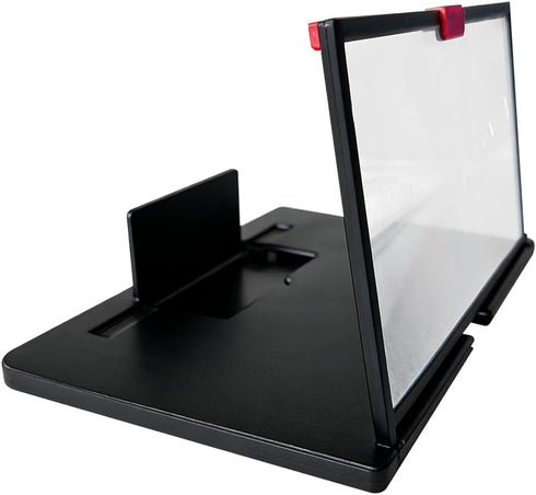 Olnverath 12'' Phone,3D Screen Amplifier for Cell HD Screen Expanders for Movie,Video,Gaming,Foldable Mobile Phone