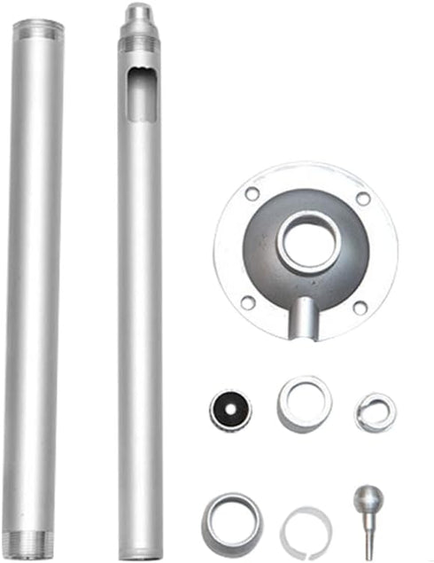 HOMSFOU Universal Projector Ceiling Mount, Adjustable Aluminum Alloy Bracket, Ceiling/Wall Mount for Projector