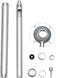 HOMSFOU Universal Projector Ceiling Mount, Adjustable Aluminum Alloy Bracket, Ceiling/Wall Mount for Projector