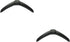 Moyeetings 2Pcs Set 43 Inch TV Feet Base Replacement Anti-Slip with Screws Easy Installation Lightweight TV Accessories
