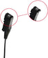 C Shape Headset Earpiece Mic with PTT for Motorola XPR3000 XPR3000E XPR3300 XPR3500 Walkie Talkie
