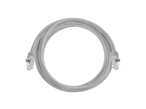 7FT 24AWG Cat6 550MHz UTP Ethernet Bare Copper Network Cable Monoprice - Gray