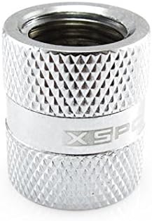 XSPC Chrome G1/4" Female to Female Rotary Fitting