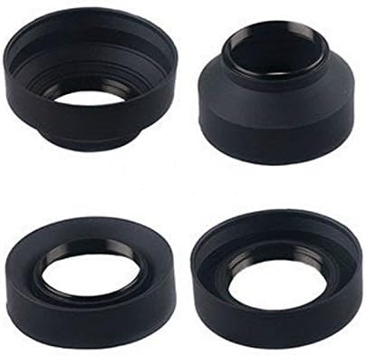 55mm Soft Rubber Lens Hood for Sony Alpha a7 Series with 28-70mm Lens