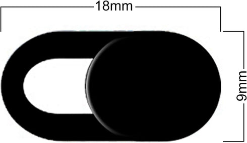 TENOC 5 Webcam Cover, Camera Privacy Cover Slide for Laptop/Cell Phone/iPad/PC/Tablet, Protect Your Privacy