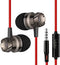 Wired Earbuds Headphones with Microphone Remote - In-Ear Earphones, 3.5mm Audio Jack.