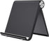 Adjustable Cell Phone Stand Holder - Foldable Desktop Phone Cradle Dock for iPhone, iPad, Tablet 4 to 7.9 Inch