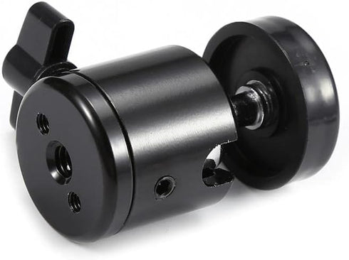 Delsmile 1/4 Mini Ball Head Screw Rotating Tripod SLR Camera Camera Light Bracket and Durable SLR Camera Tripod Bracket