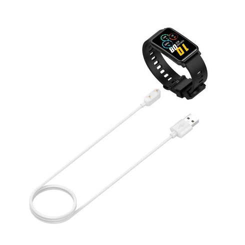 White Smart Watch Charger for VeryFit ID208BT/ID207, Magnetic Replacement USB Charging Cable Cord