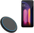 BoxWave Charger for LG V60 ThinQ 5G (Single Screen) - SwiftCharge PowerDisc Wireless Charger (15W), Qi Wireless 15W