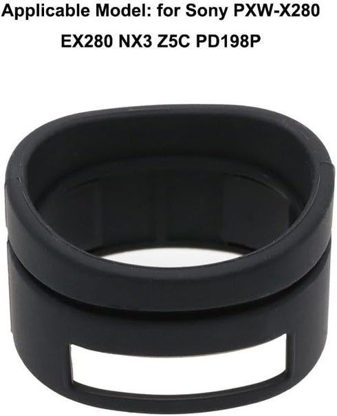 EX280 PXW-X280 EX280 NX3 Z5C PD198P Eyecup Eyepiece for Sony Cameras Soft Rubber Camera Viewfinder Eye Cup Replaces