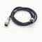 3.28 ft GX12 4 Pin Male to Female Head Aviation Cordset, GX12 4Pins Connector Electrical Cable for Ships 22AWG