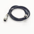 3.28 ft GX12 4 Pin Male to Female Head Aviation Cordset, GX12 4Pins Connector Electrical Cable for Ships 22AWG