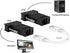 Fielect 2Pcs DB15 to RJ45 Adapter, VGA Extender Ethernet Adapter, Male-to-Female