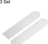 PATIKIL Flat Curved Spudger Kit, Professional Stainless Steel Pry Blade Tool for Mobile Phone Repair, 3 Set