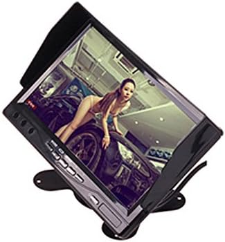 EKYLIN 7" TFT LCD Car Rearview Monitor, Remote Control, 2 Channels RCA Video Inputs, 12-24V 800480HD Screen