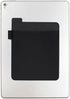 AubRie Universal Stick-On Mouse Pouch, Wireless Mouse and Pen Holder, Reusable Adhesive, No Glue Residue, Black