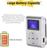 Liccx Mp3 MP3 32GB(Silver) Player, Music Player with Headphone and USB Cable, Back Clip Lossless Sound Music Player