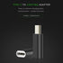 4 Pack Black Adapter - Female Lightning to Male USBC, Supports Charging and Data Transfer, Compatible with iPhone 15