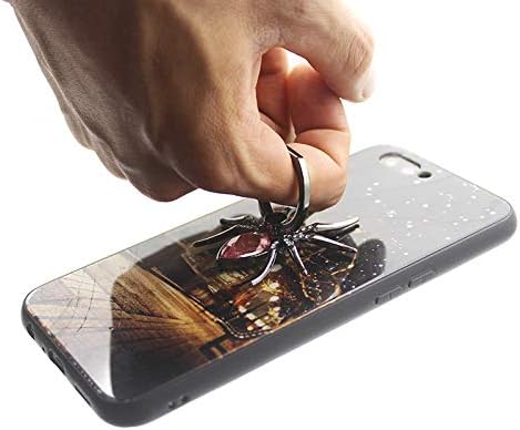 Spider Phone Ring Holder, 360 Degree Rotatable Mobile Grip for All Smartphones and Tablets, Pink