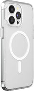 PopSockets iPhone 15 Pro Max Case with Round Phone Grip, Compatible with MagSafe, Wireless Charging Compatible - Clear