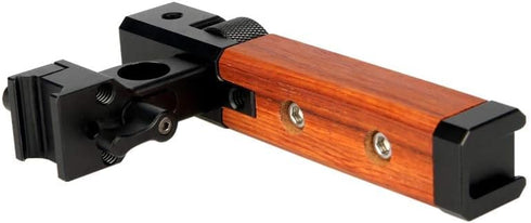 NICEYRIG NATO Top Handle Handgrip with 15mm Rod Clamp and Cold Shoe Mounts for DSLR/Camcorder/Action Cameras