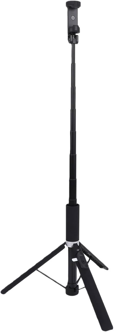 Serounder 8 34cm to168cm Sections Selfie Stick Tripod, Auto Open Close Extension Pole Handheld Monopod Tripod with BT