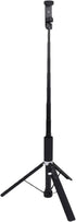 Serounder 8 34cm to168cm Sections Selfie Stick Tripod, Auto Open Close Extension Pole Handheld Monopod Tripod with BT