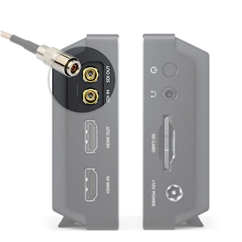 1.0/2.3 75 2 60cm 3G BINGFU DIN Male to BNC Male Ohm Video SDI Cable feet for HD SDI Video Recorder Camera Assist