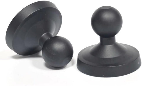 ThtRht 17mm Magnetic Gym Phone Holder Mount with Ball Head Joint Alloy Magnetic Mounting Base Stand for Magnet Gym