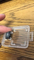 eTECH Collection 20 Pack Clear Plastic Memory Card Case Holder for SanDisk/Kingston/Transcend/Samsung (Case Only)