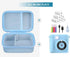 Hard Travel Case for Instant Print Camera Compatible with ESOXOFFORE/YTETCN/WEEFUN/GKTZ/Anchioo, Blue Storage Holder
