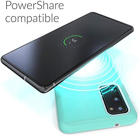 Crave Dual Guard Shockproof Protection Case for Samsung Galaxy S20 FE 5G, Dual Layer, TPU/PC (Mint)