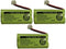 Replacement Battery BT184342 / BT284342 for Vtech CS6209 CS6219 DS6121 DS6221, 3-Pack