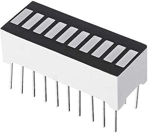 Red Lead Acid Battery Capacity Indicator Module, LM3914 Battery Power Tester
