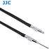 JJC 40cm Red Mechanical Cable Shutter Release, Bulb-Lock Design for Long Exposure, fits Fuji XT1 XT2 XT3 XT4