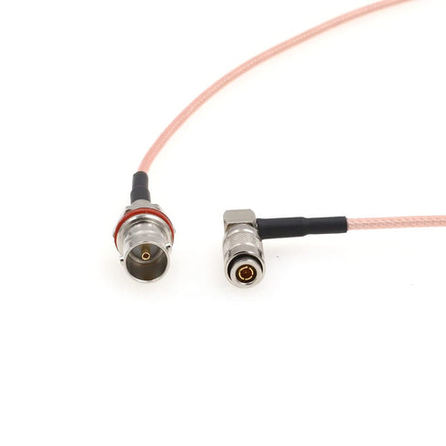SZRMCC Right Angle DIN1.0/2.3 Male to BNC Female RG179 75ohm HD SDI Coaxial